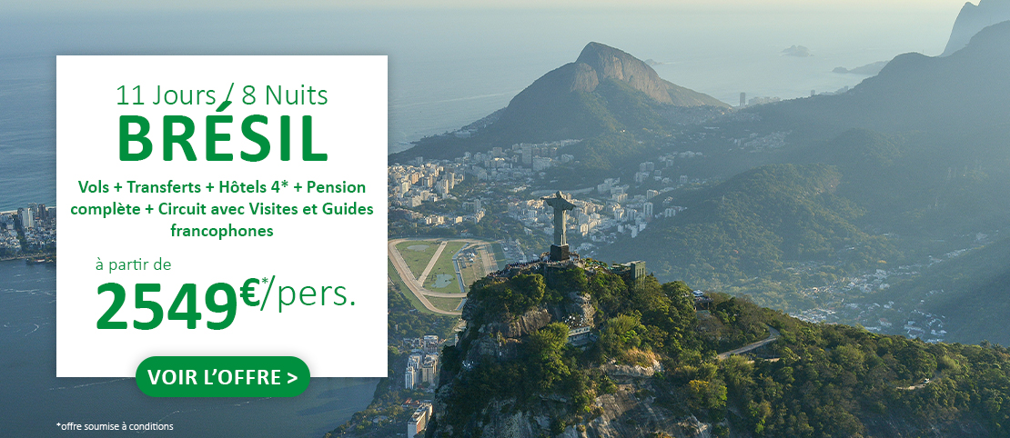 Circuit groupe au Brésil