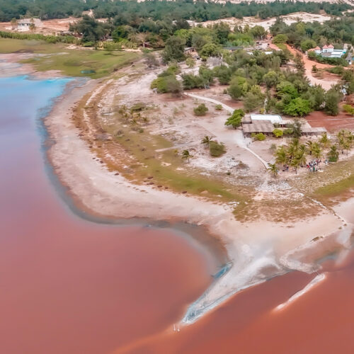 Séjour en groupe au lac Rose au Sénégal