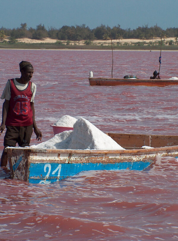 Séjour en groupe au lac Rose au Sénégal