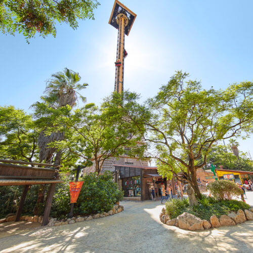 Tour de chute Hurakan Condor à PortAventura – expérience intense pour groupes